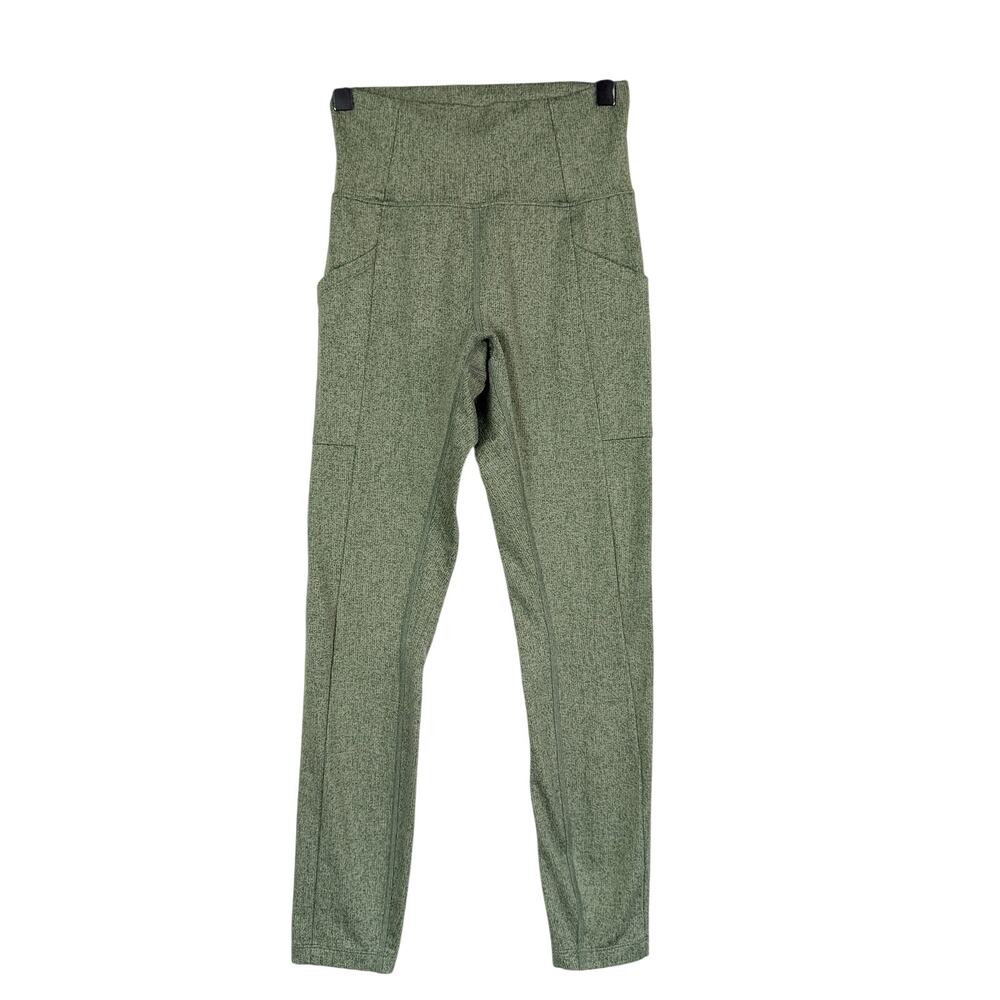 REI Womens Ankle Leggings Green - XS
